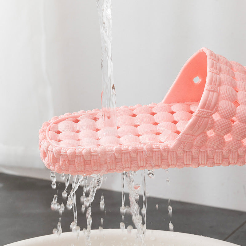 Pink store shower shoes