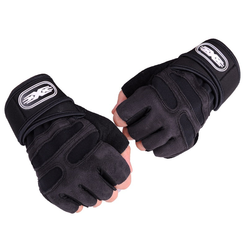 Wrist Band Fitness Gloves